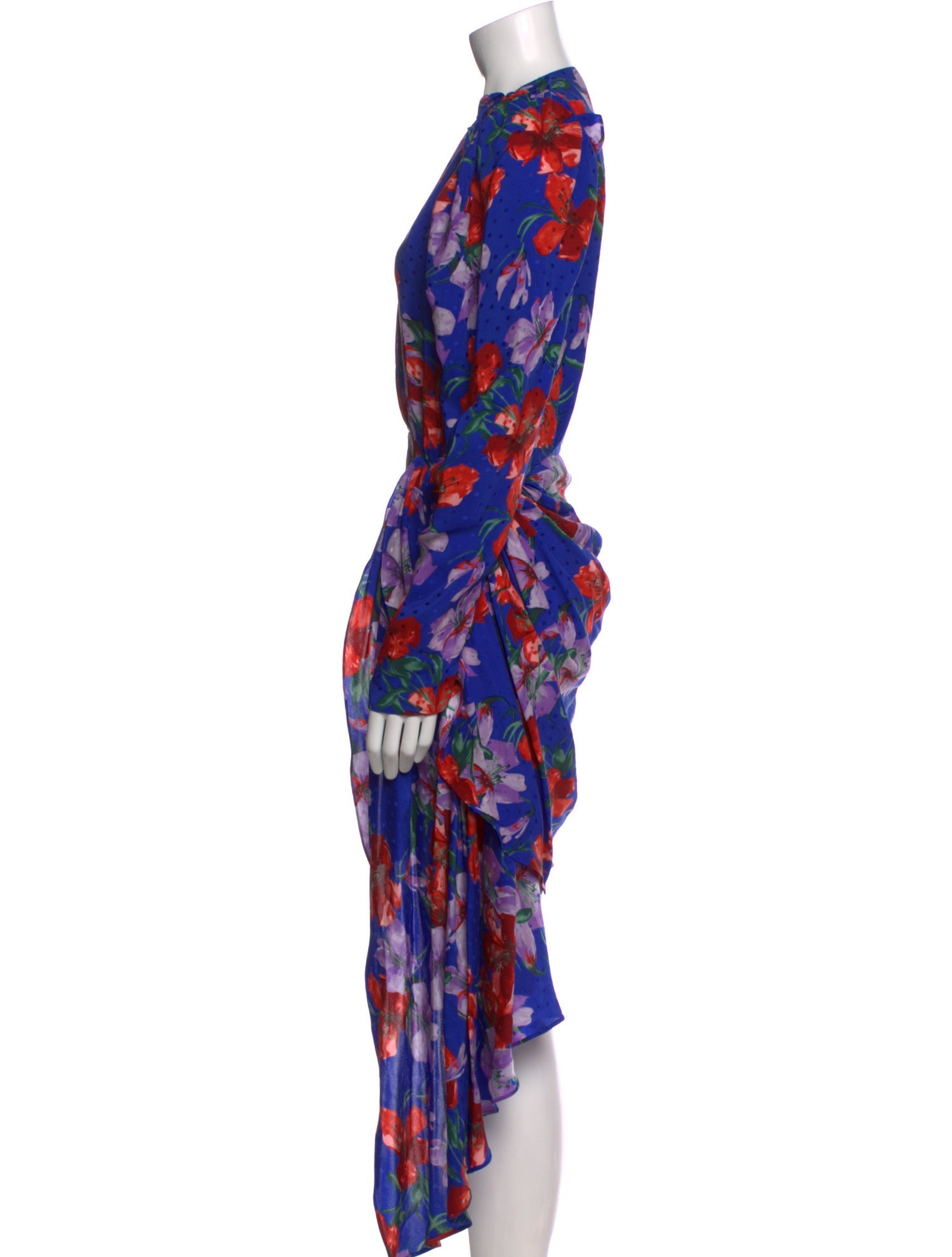 Magda Butrym Floral Print Mini Dress