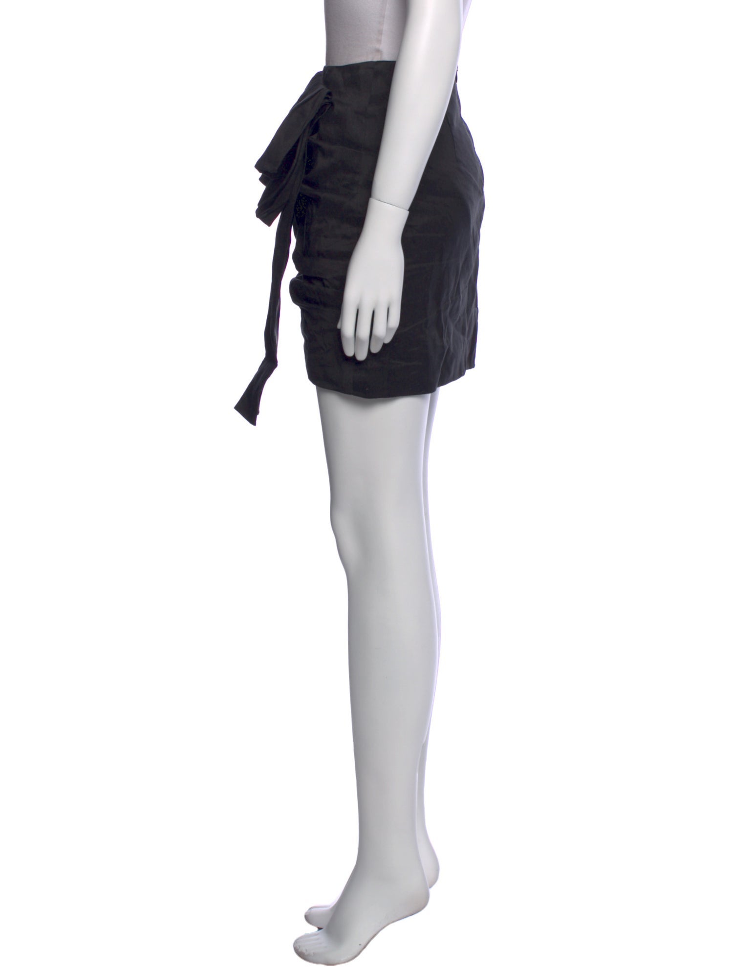 Magda Butrym Silk Mini Skirt