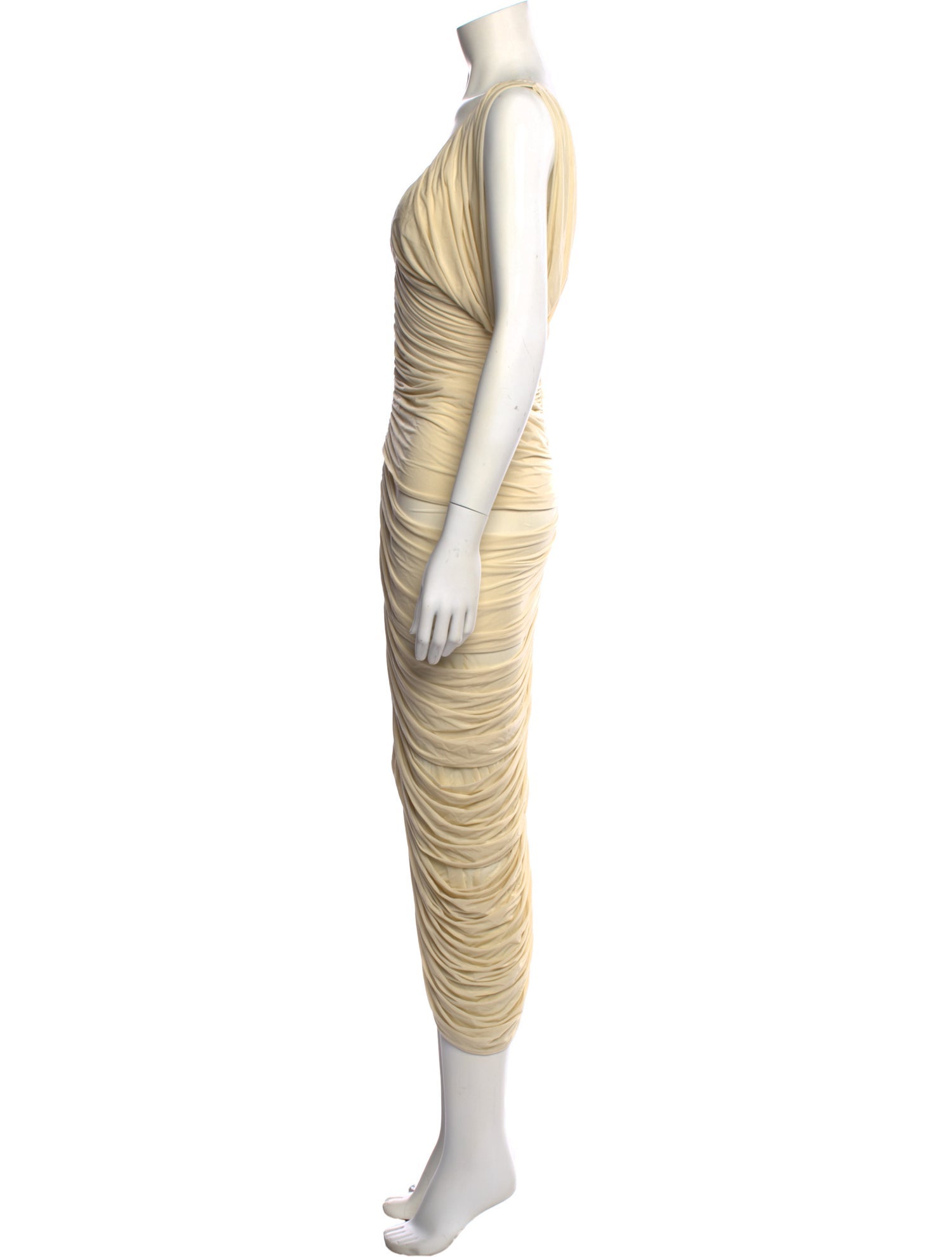 Magda Butrym V-Neck Long Dress w/ Tags