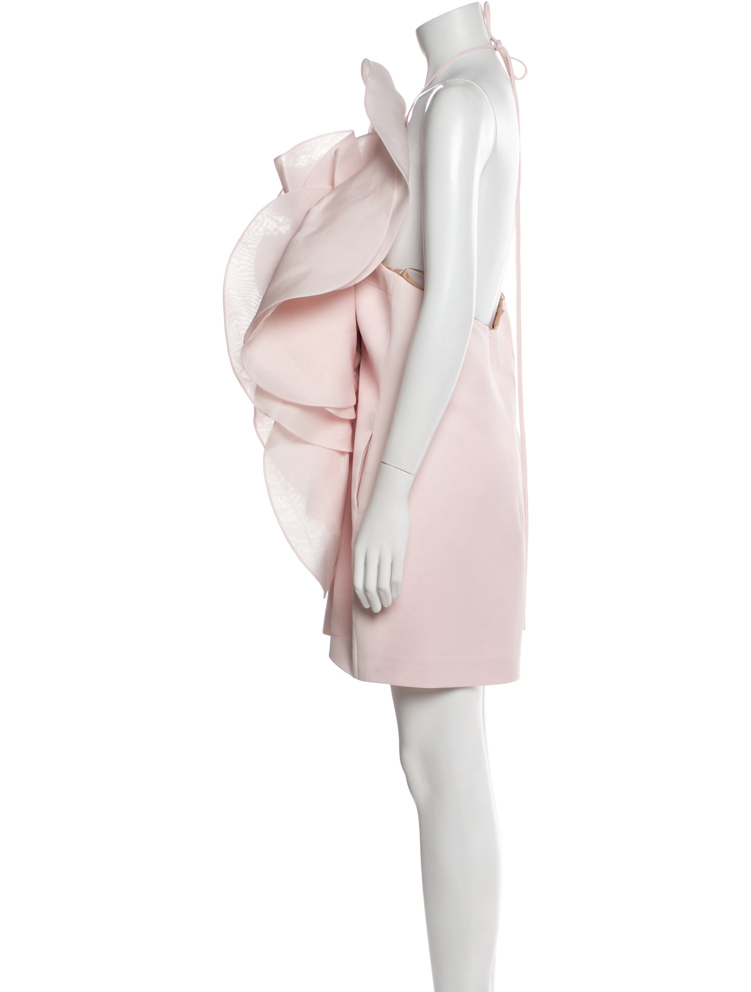 Magda Butrym Halterneck Mini Dress