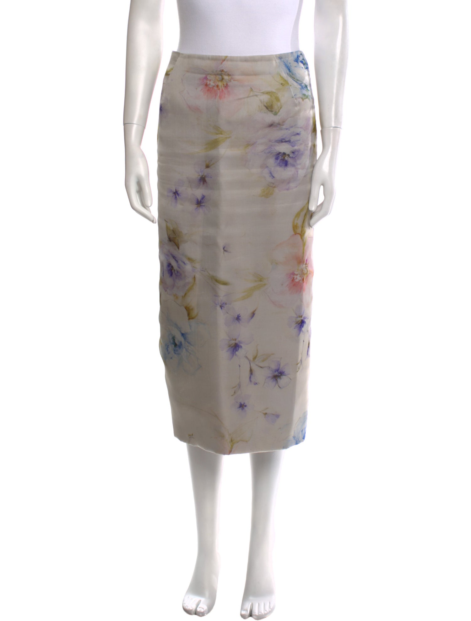 Maggie Norris Couture Vintage Midi Length Skirt