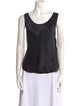 Maggie Norris Couture Scoop Neck Sleeveless Top