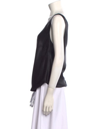 Maggie Norris Couture Scoop Neck Sleeveless Top