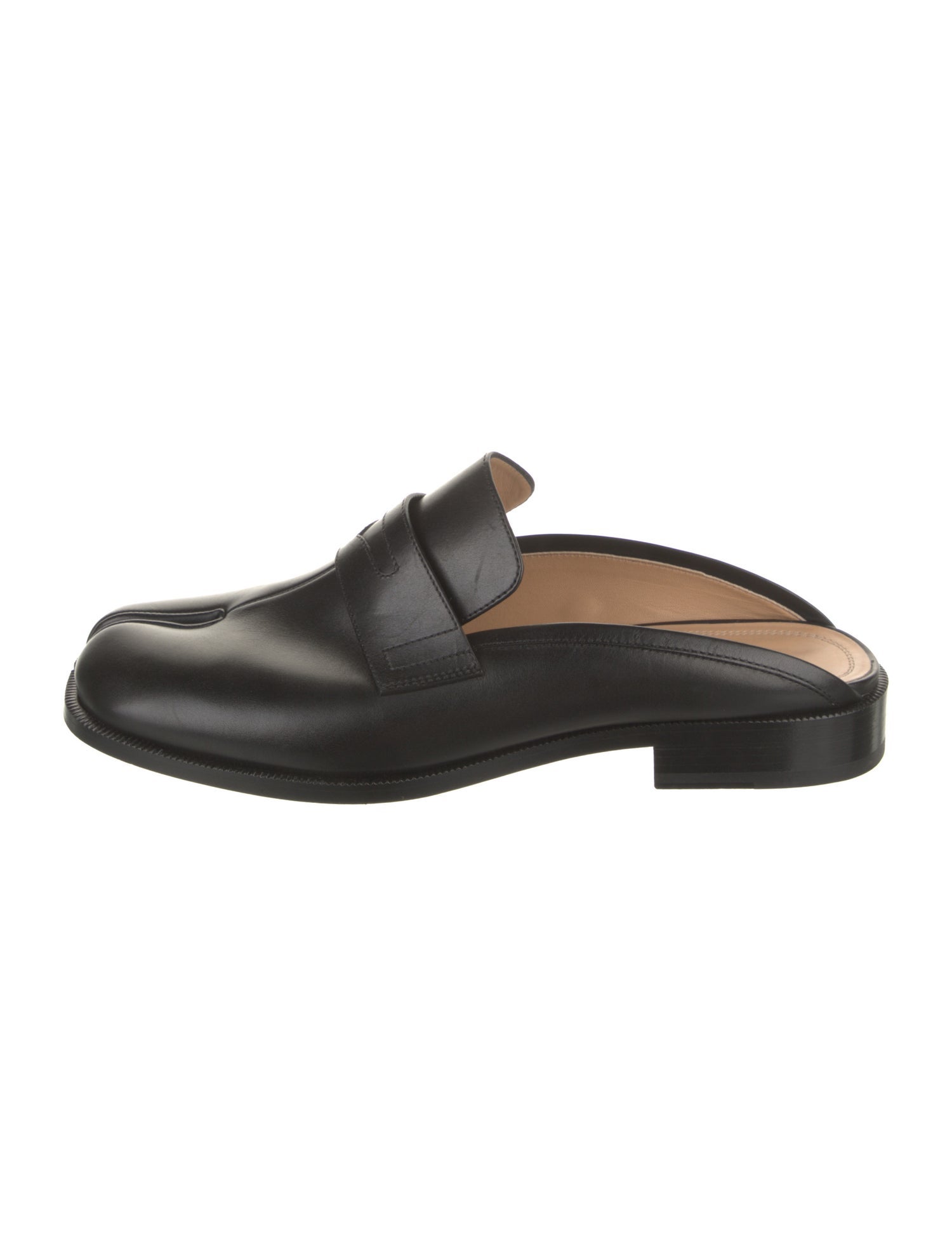 靴 Maison Margiela TABI MULE Maison Margiela Tabi City Mary Jane Mule Black (Women's