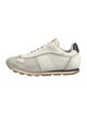 Maison Margiela Leather Colorblock Pattern Sneakers