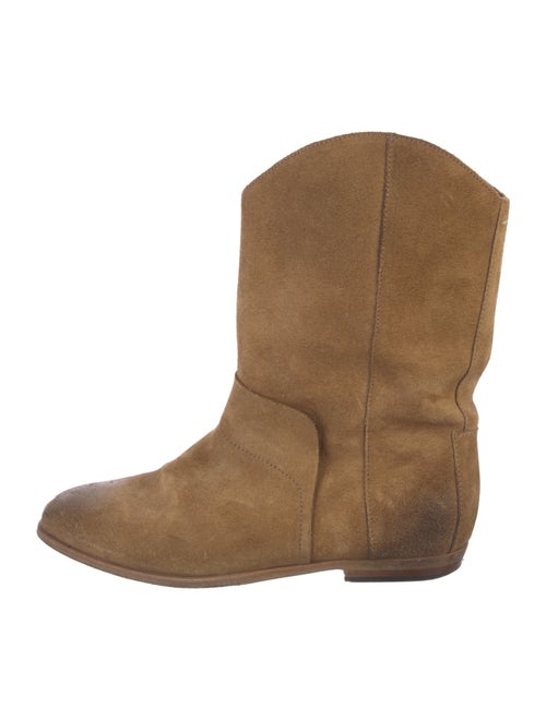 Maison Margiela Suede Western Boots