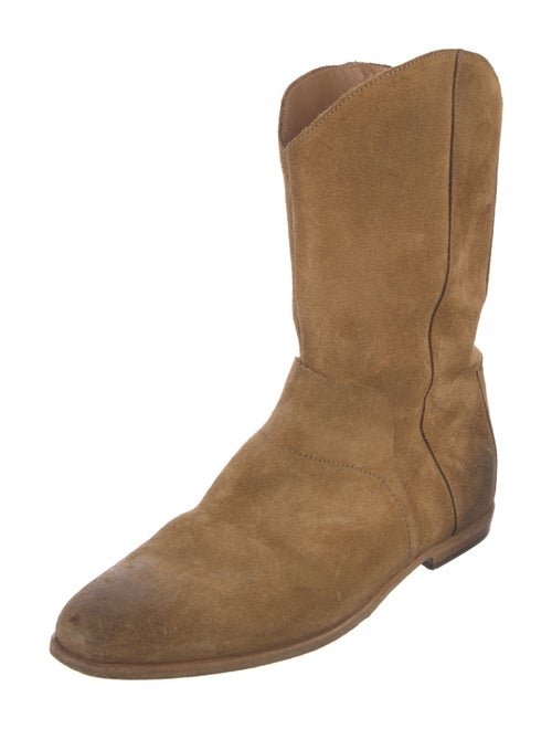 Maison Margiela Suede Western Boots