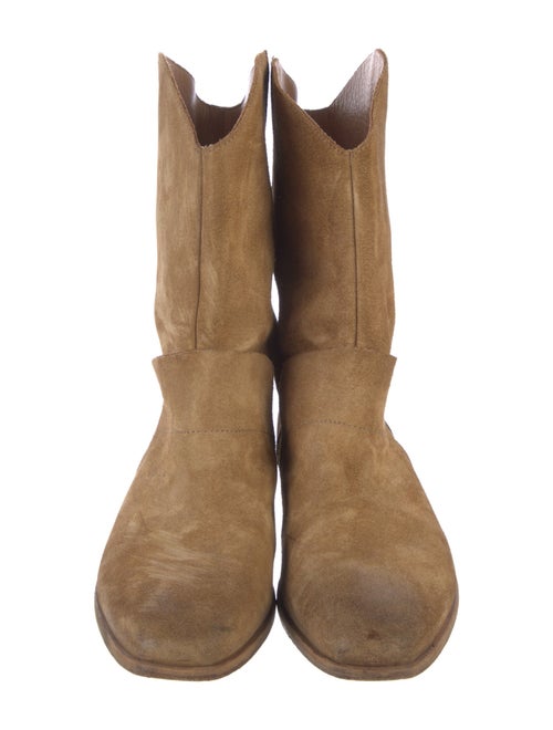 Maison Margiela Suede Western Boots