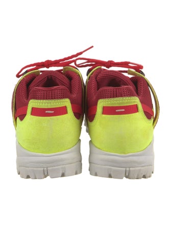 Maison Margiela Mesh Colorblock Pattern Sneakers