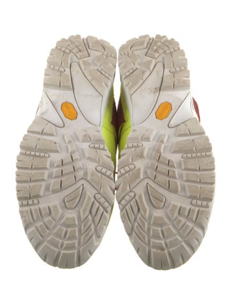 Maison Margiela Mesh Colorblock Pattern Sneakers