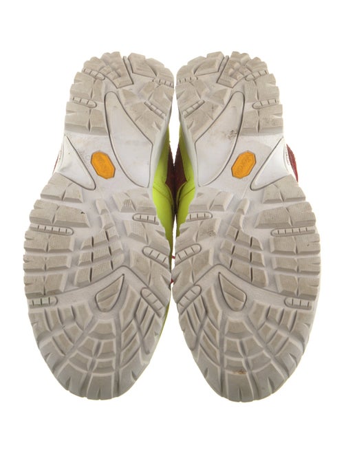 Maison Margiela Mesh Colorblock Pattern Sneakers