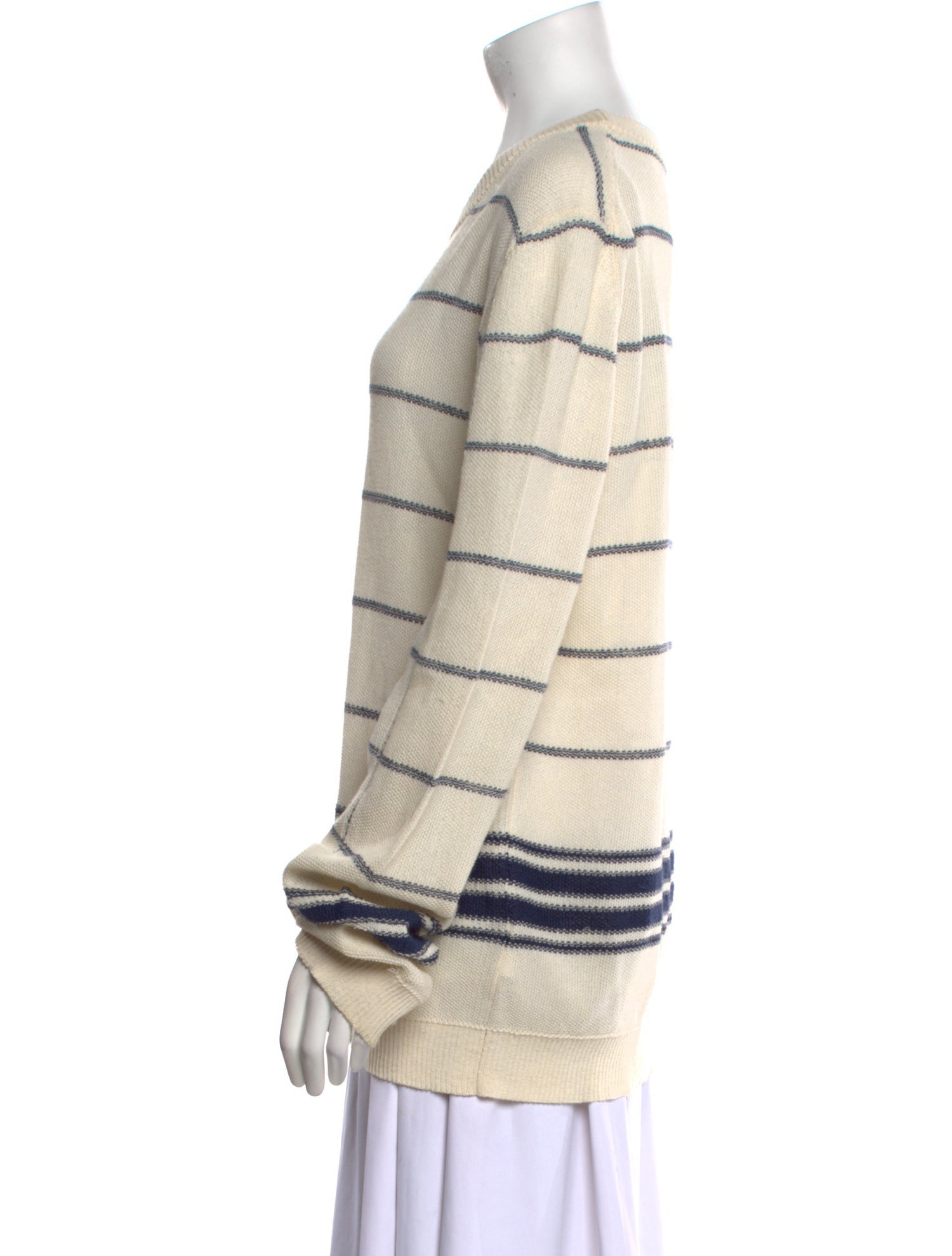 Maison Margiela Wool Striped Sweater