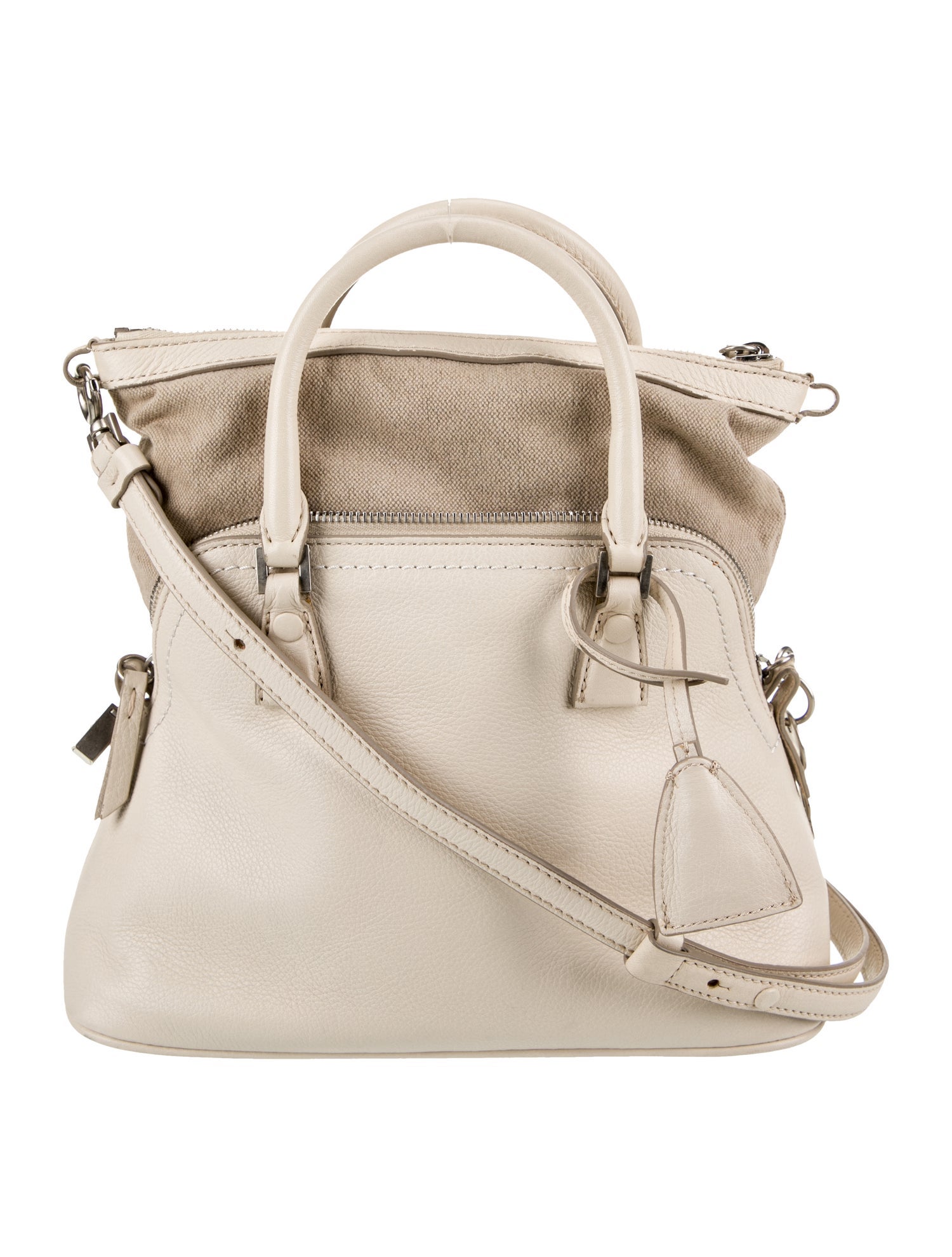 Maison Margiela Leather Top Handle Bag