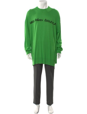 MM6 Maison Margiela T-Shirts 2020 Knit Logo T-Shirt M