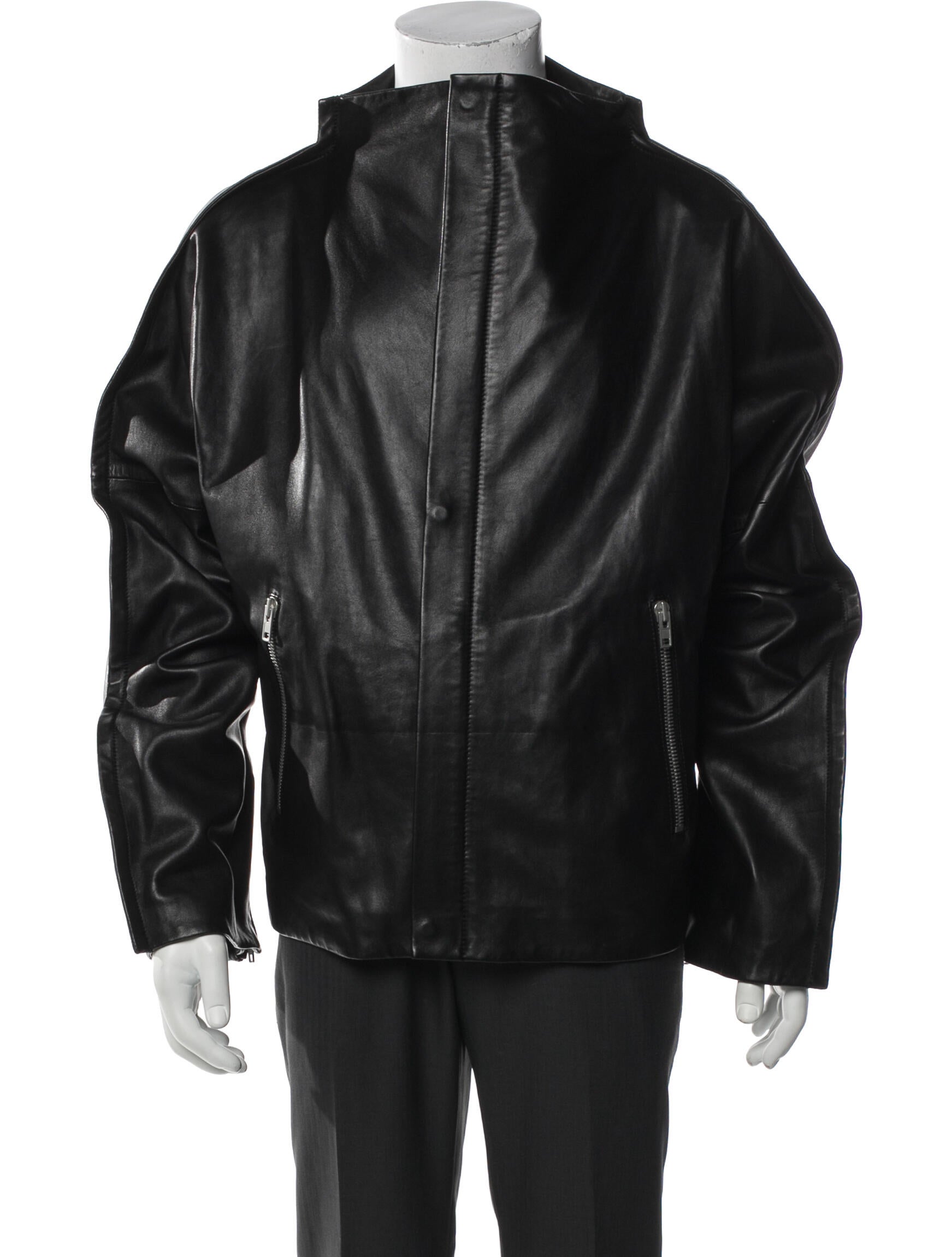Maison Margiela 2020 Leather Windbreaker