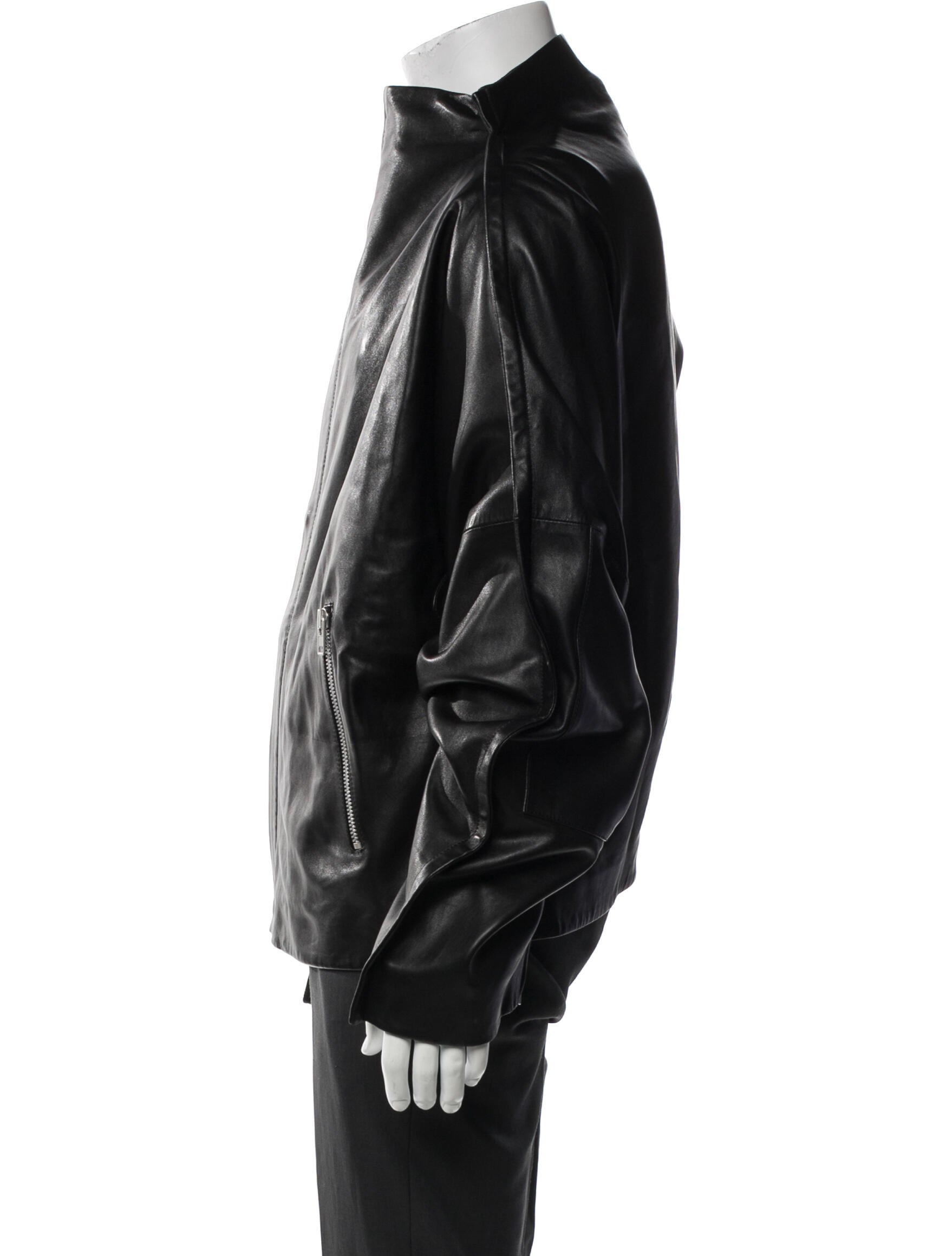 Maison Margiela 2020 Leather Windbreaker