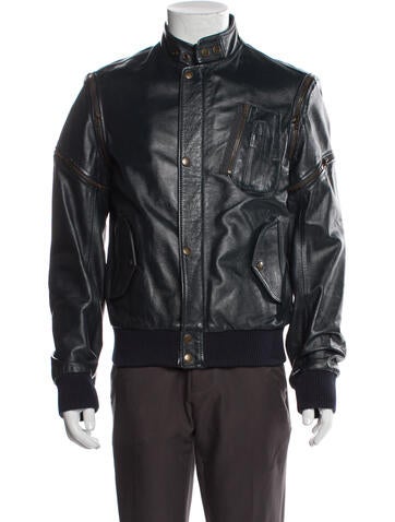 Maison Martin Margiela Outerwear Vintage 2007 Moto Jacket Us38, It48 | M