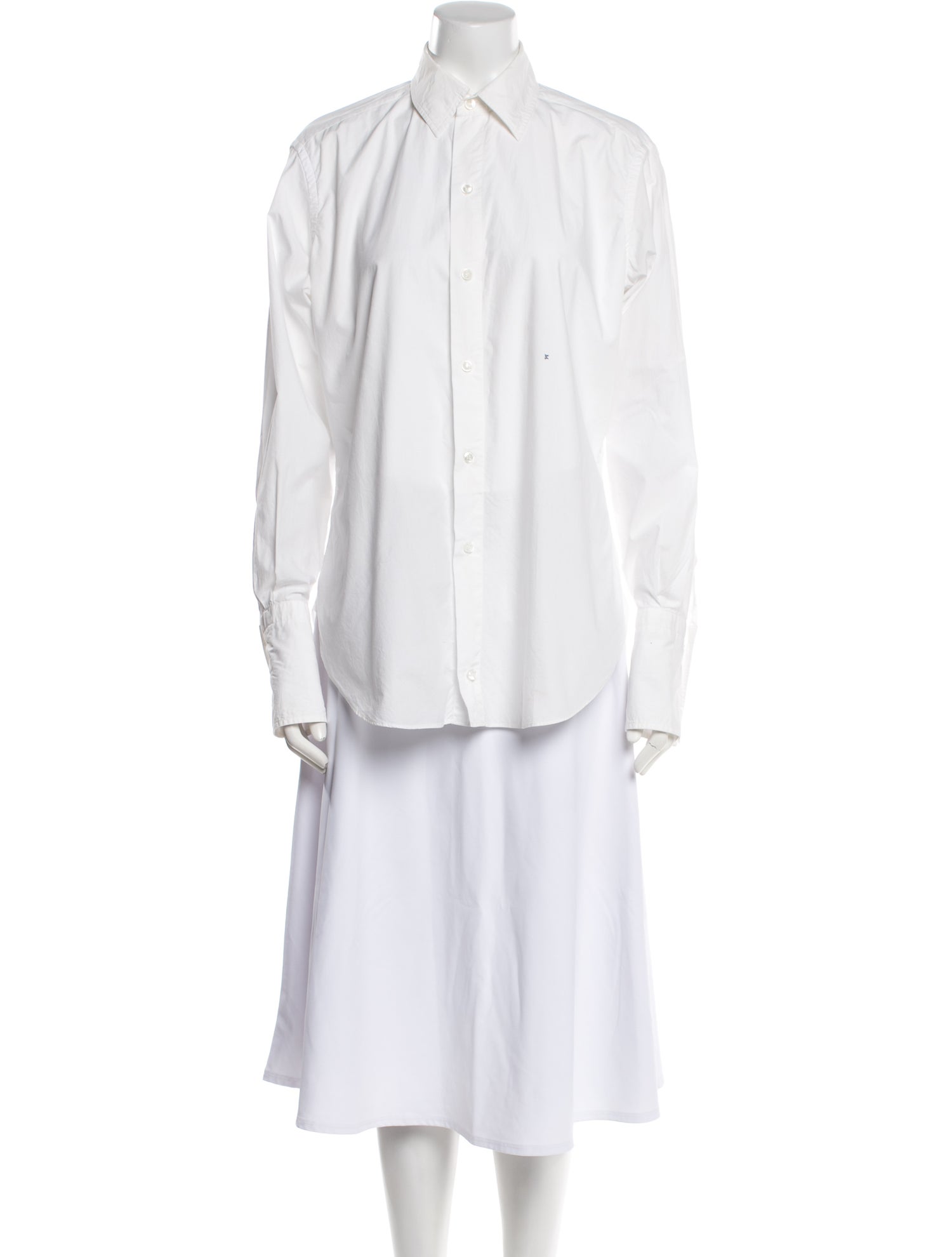 Maison Margiela 2023 Long Sleeve Button-Up Top