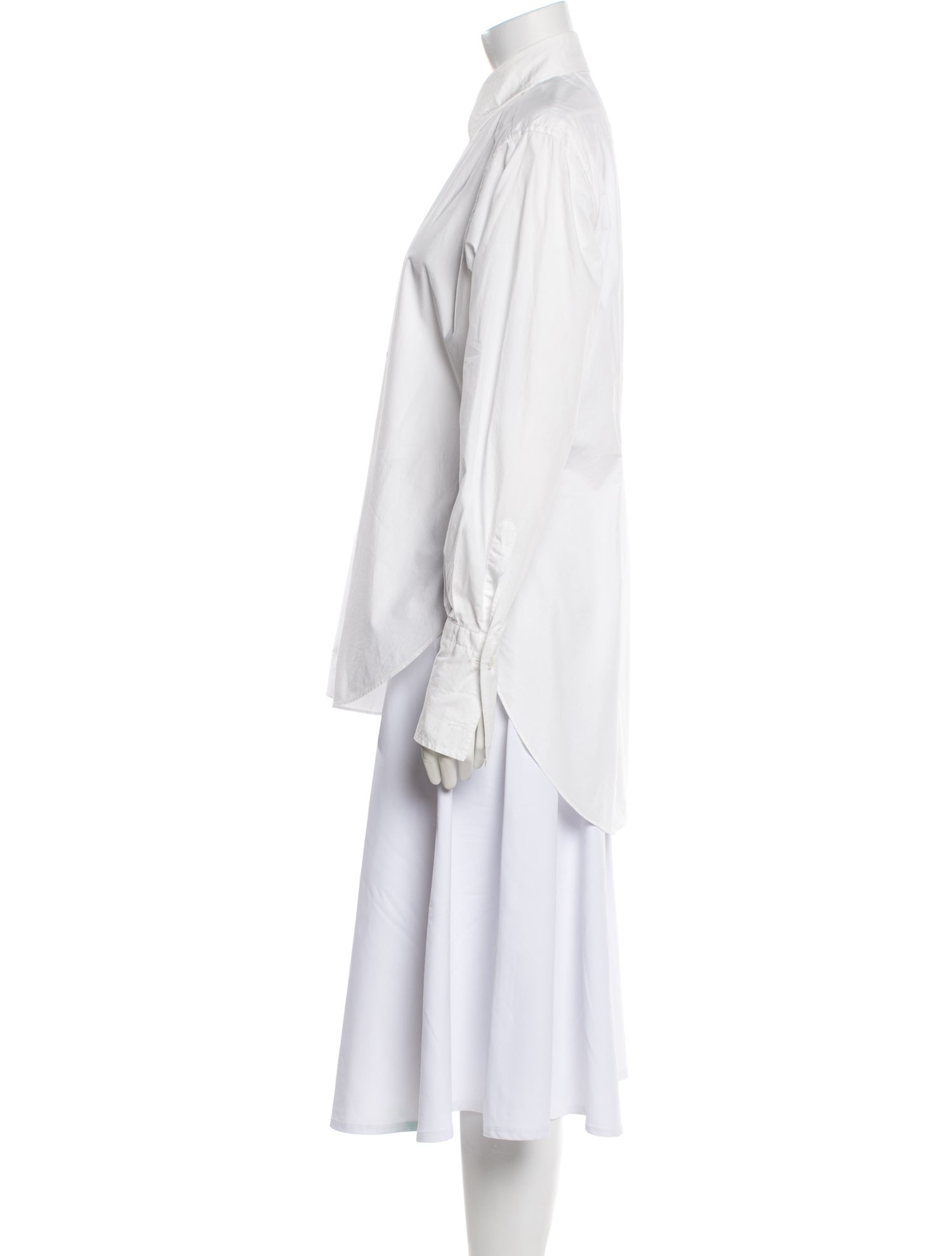 Maison Margiela 2023 Long Sleeve Button-Up Top