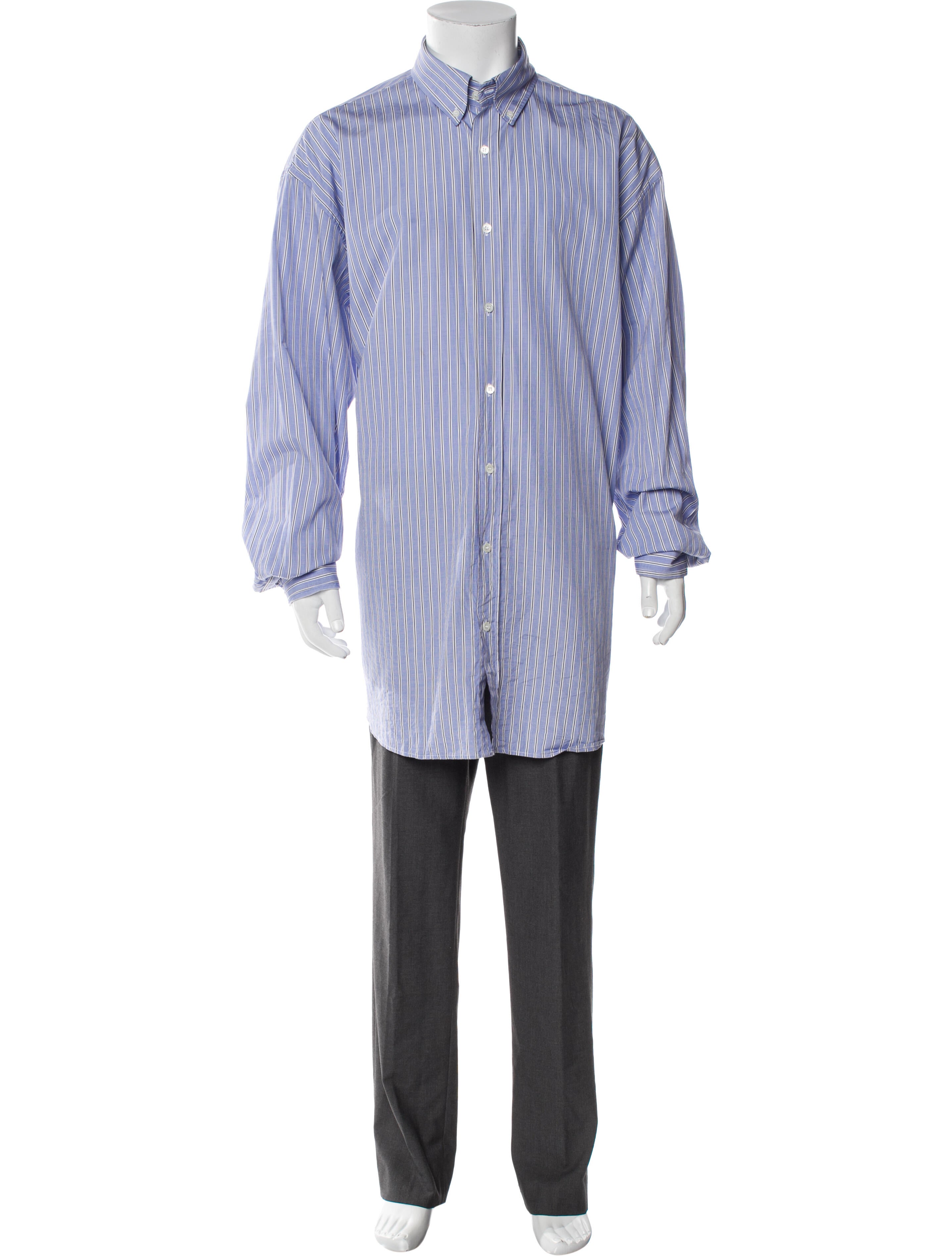 Maison Margiela 2024 Striped Dress Shirt