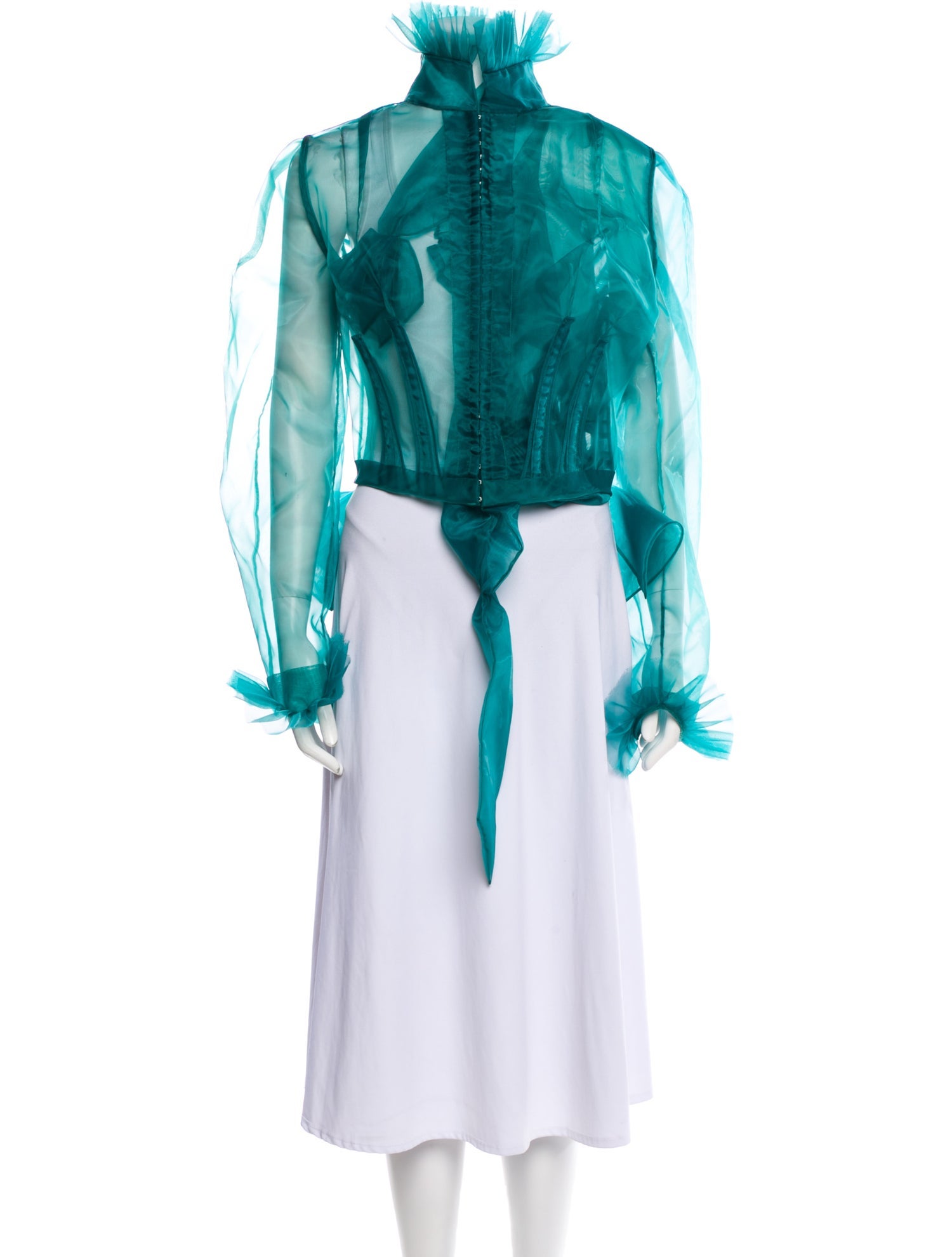 Maison Margiela 2017 Mock Neck Top