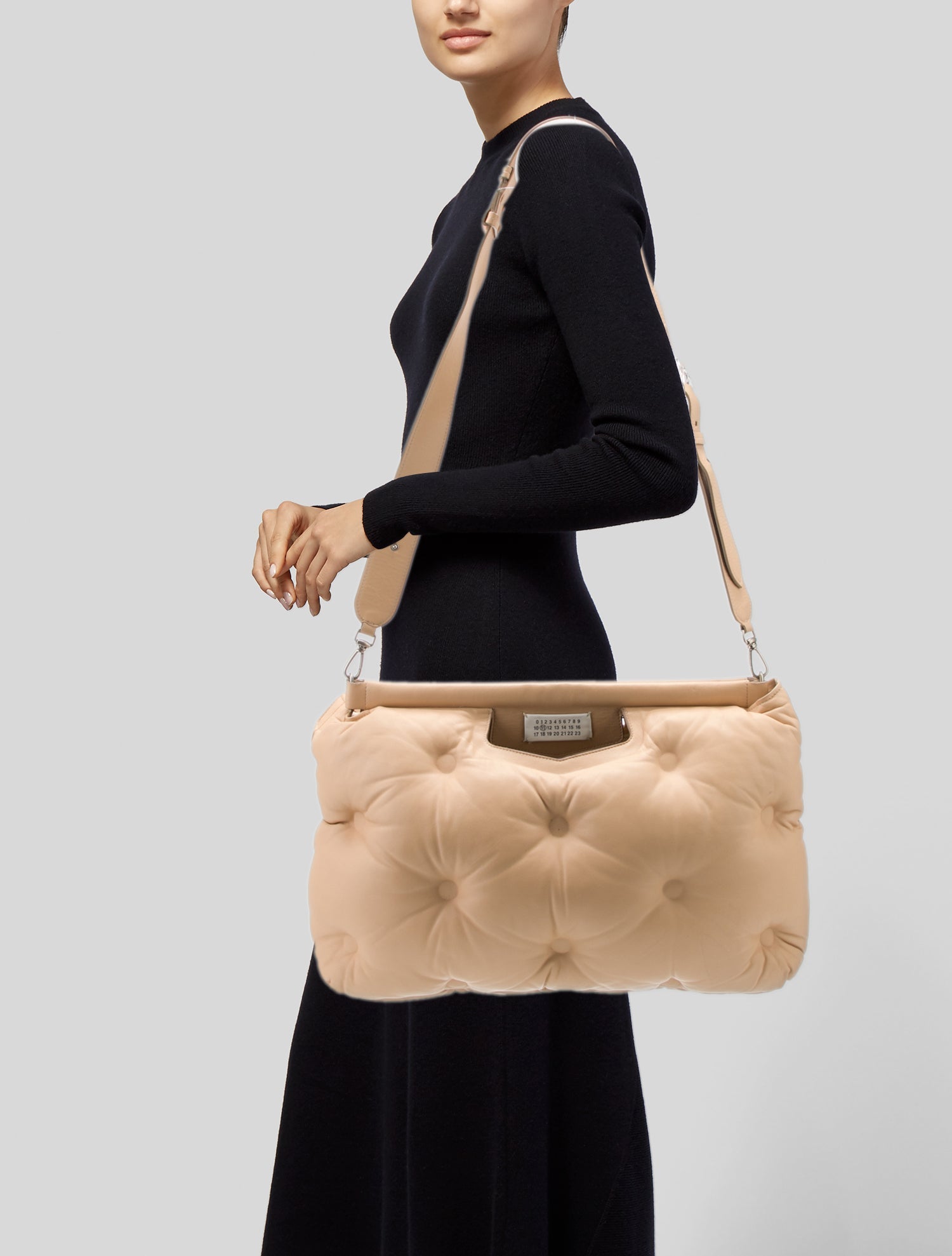 Maison Margiela Leather medium Glam Slam Classique shoulder bag Medium