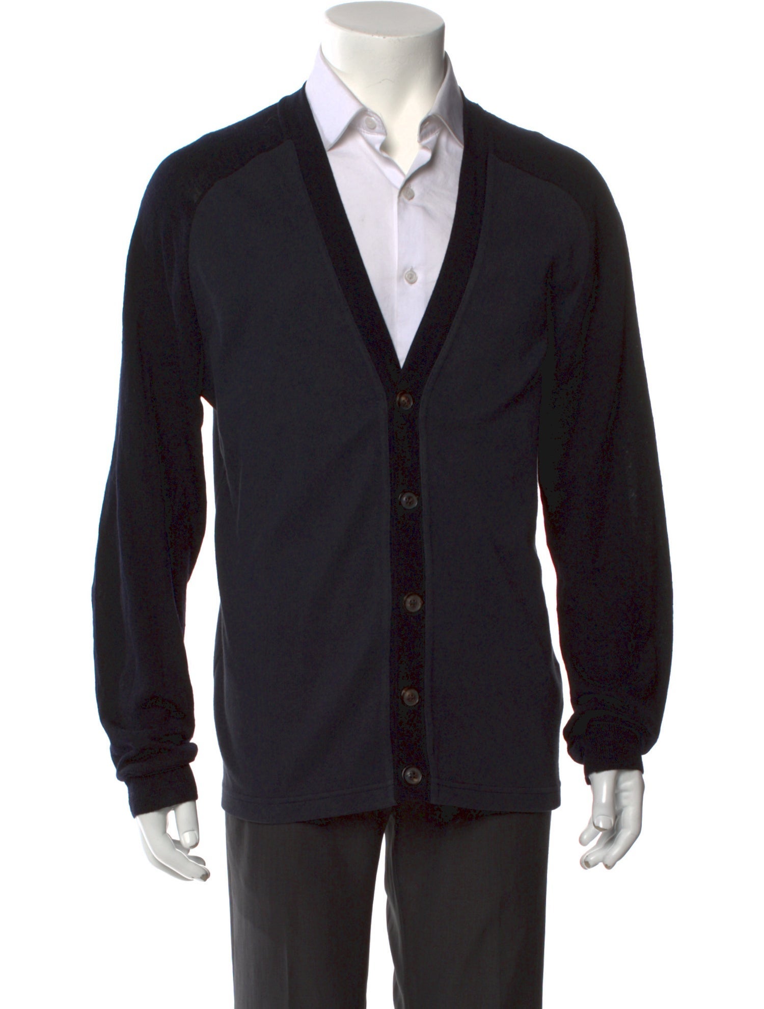 Maison Margiela Wool V-Neck Cardigan