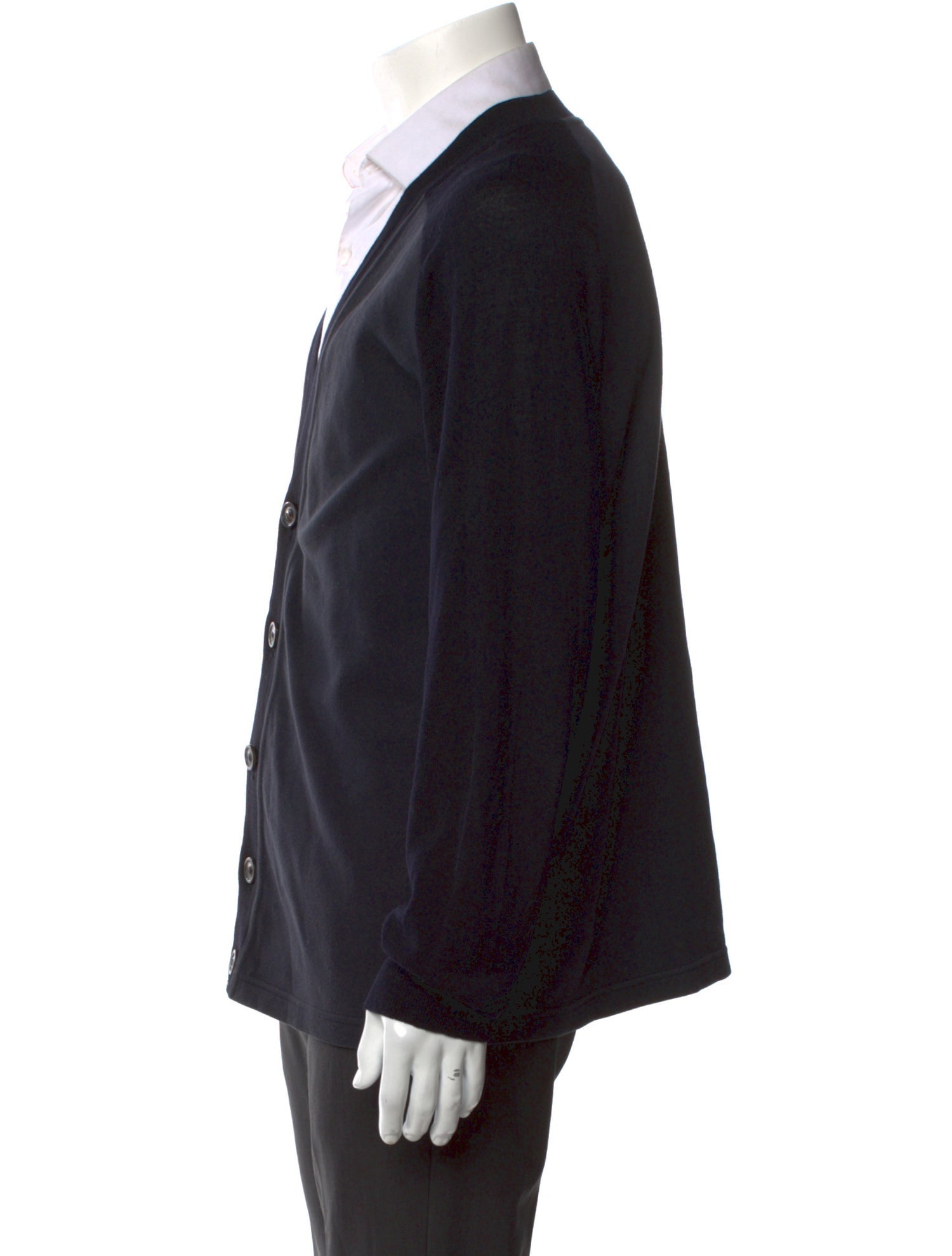 Maison Margiela Wool V-Neck Cardigan