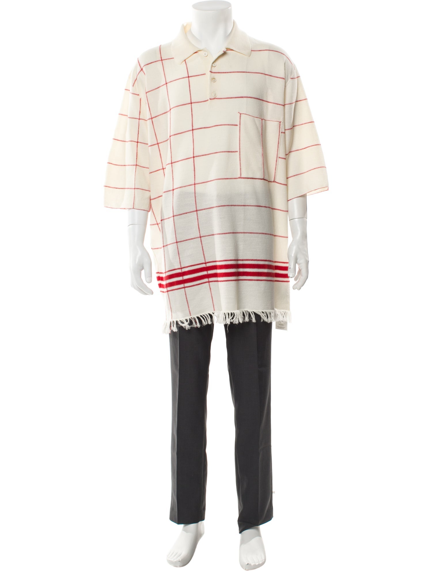 Maison Margiela 2022 Wool Polo Shirt