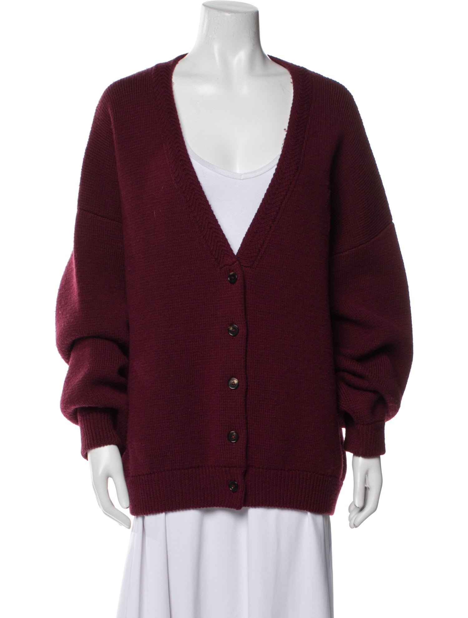 Maison Margiela Plunge Neckline Sweater