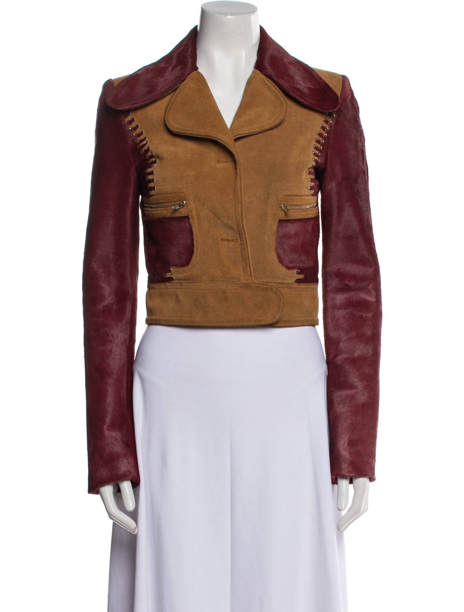 Maison Margiela 2015 Leather Fur Jacket