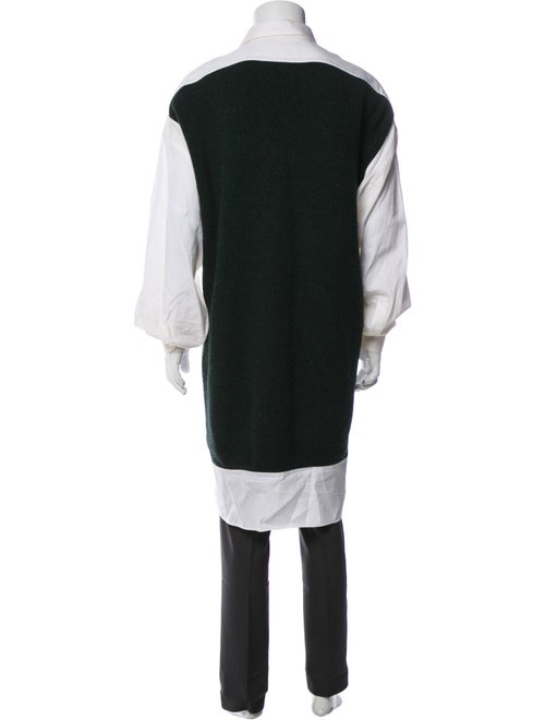 Maison Margiela 2021 Colorblock Pattern Sweater Vest