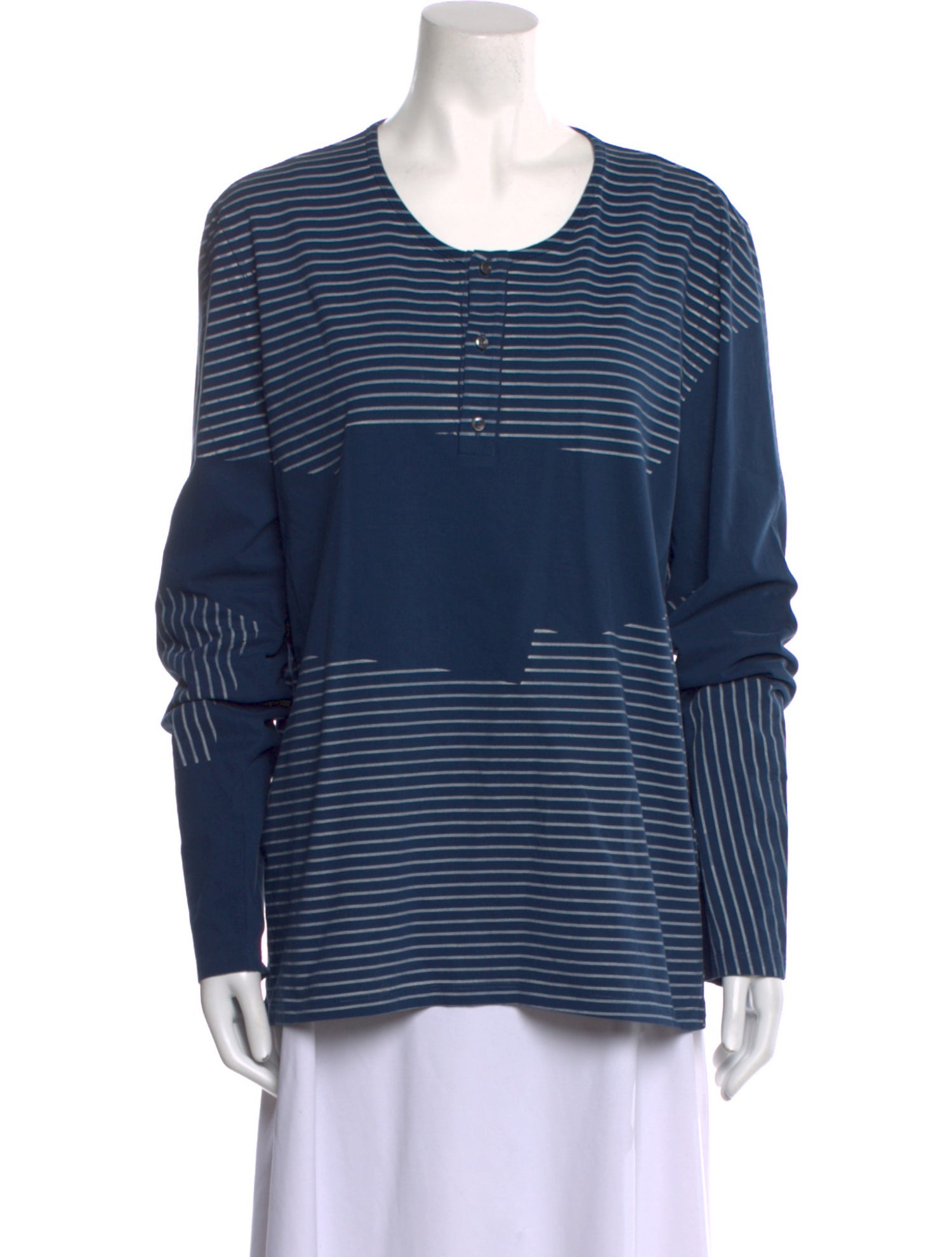 Maison Martin Margiela 2013 Striped Henley