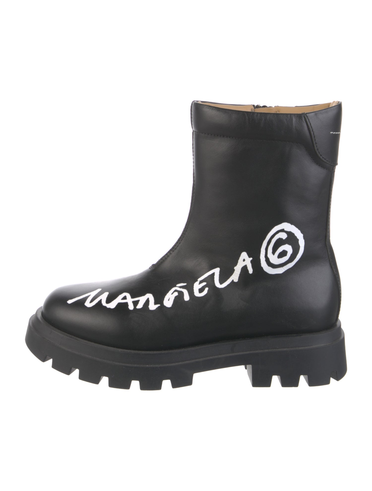 MM6 Maison Margiela Kids' Leather Boots