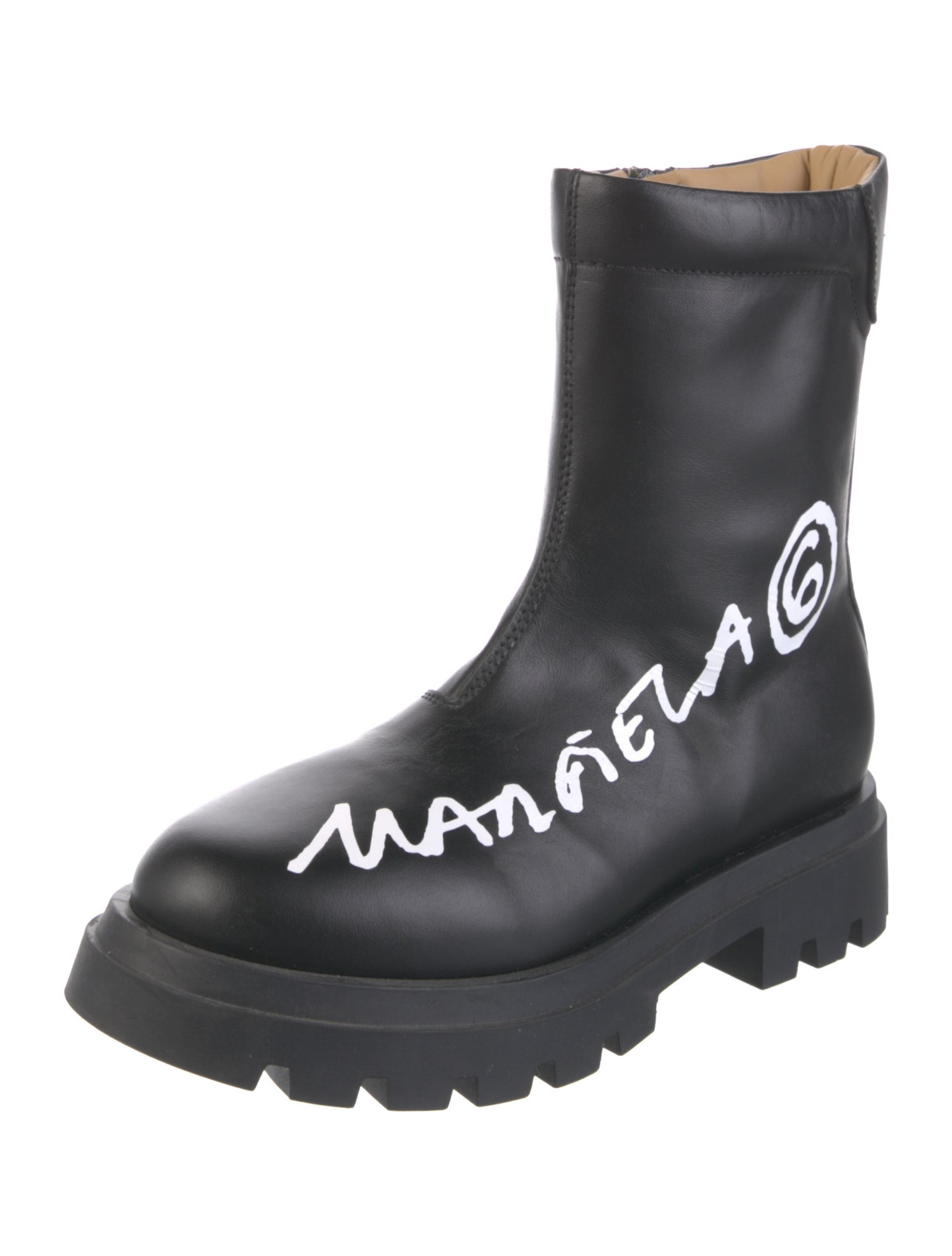 MM6 Maison Margiela Kids' Leather Boots