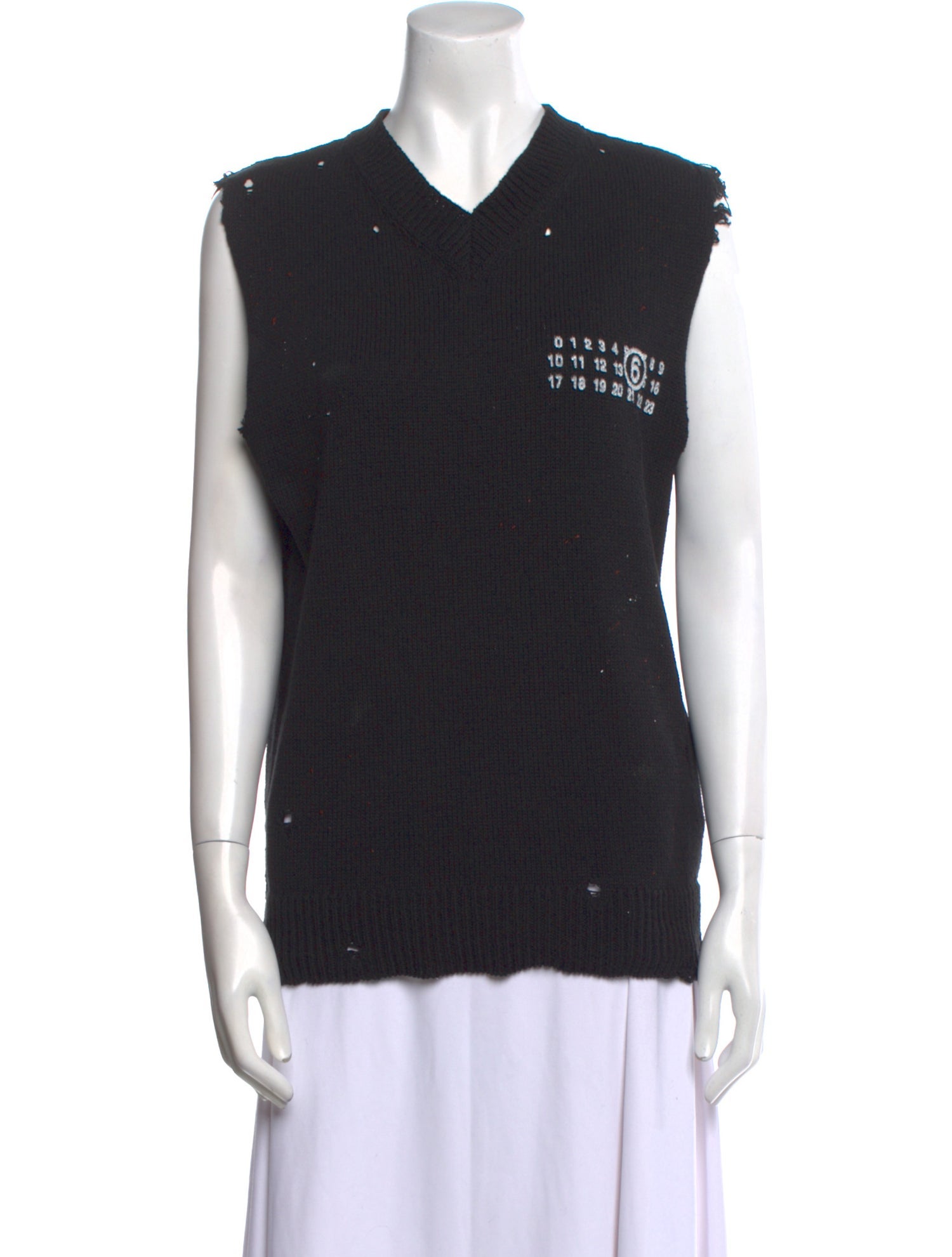 Maison Margiela 2025 Graphic Print Sweater w/ Tags