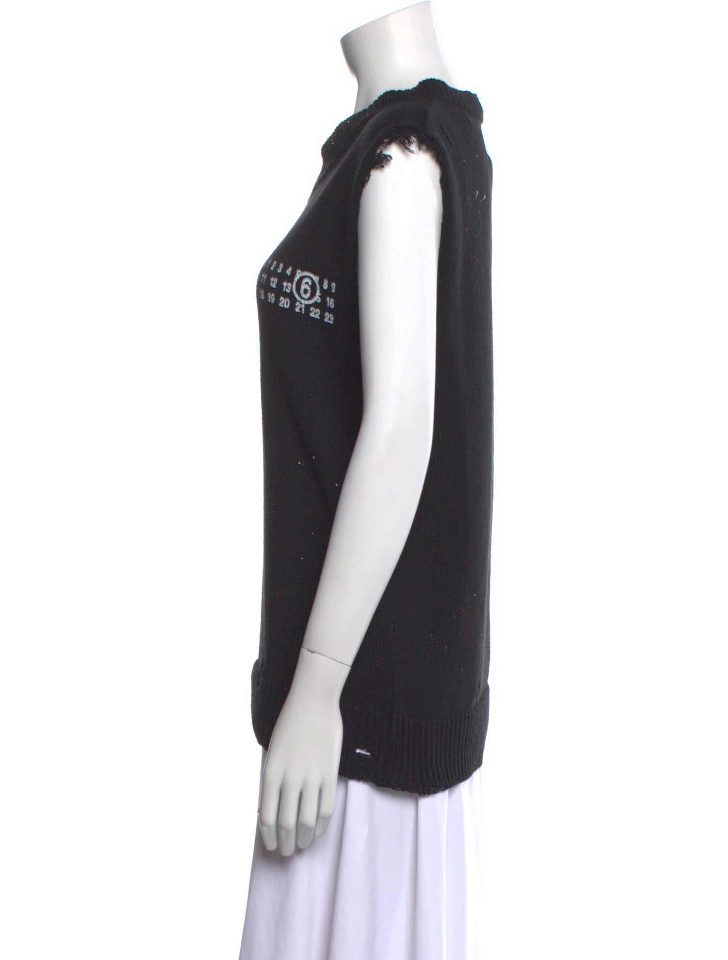 Maison Margiela 2025 Graphic Print Sweater w/ Tags