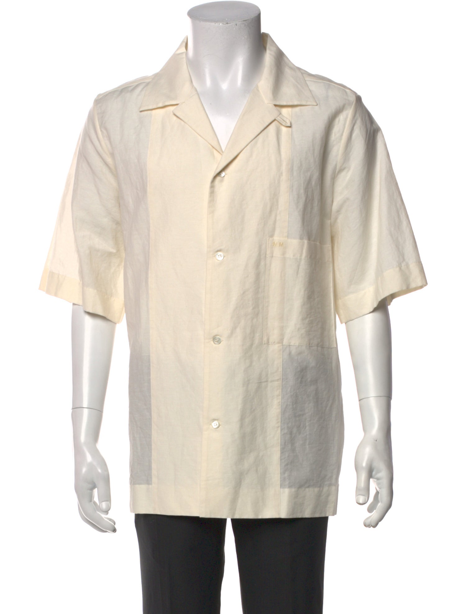 Maison Margiela 2022 Three-Quarter Sleeve Shirt