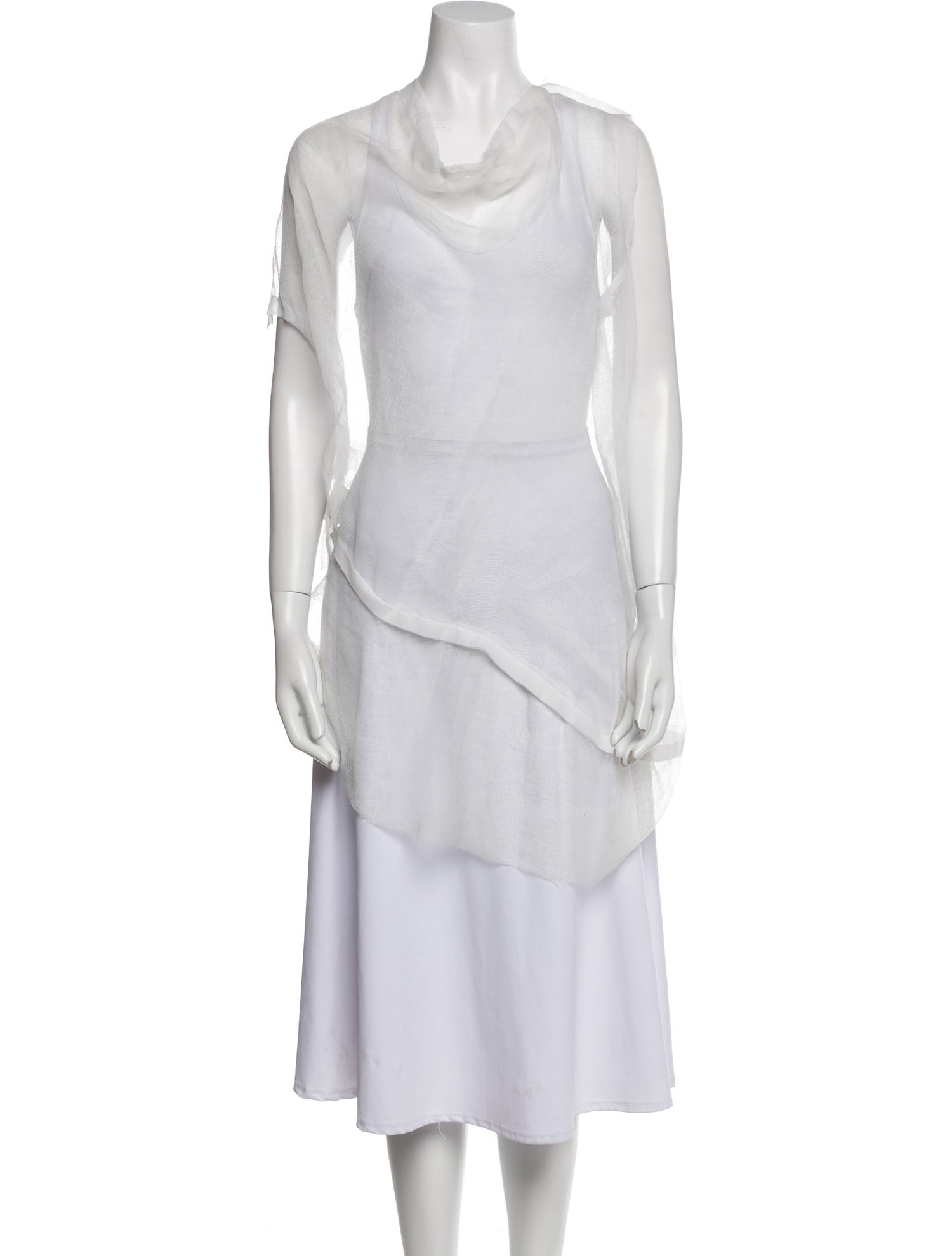 Maison Margiela 2021 Cowl Neck Tunic