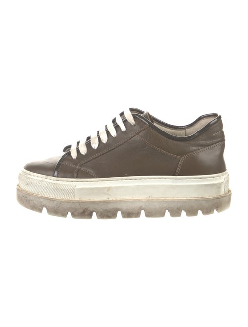 Maison Margiela Leather Sneakers
