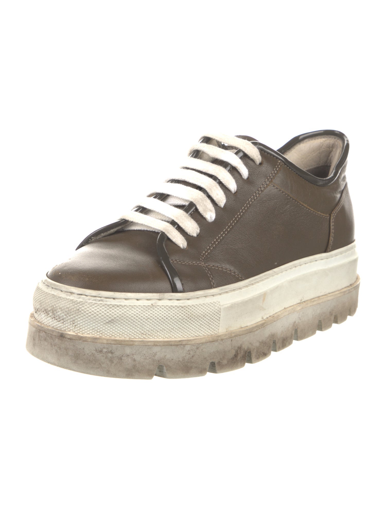 Maison Margiela Leather Sneakers