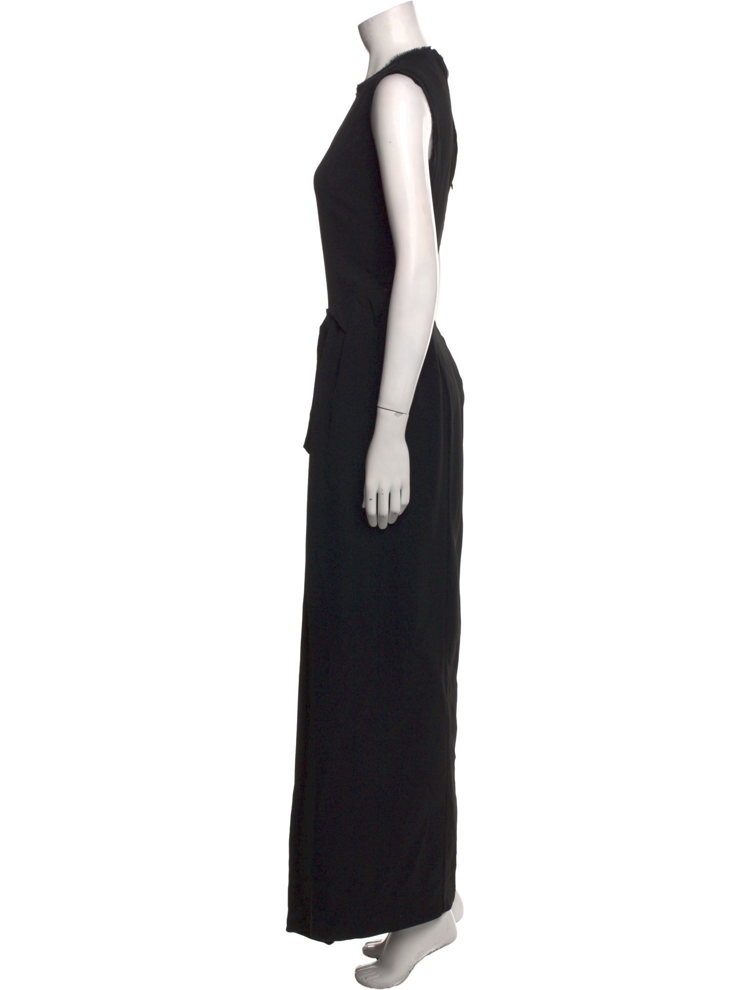 Maison Margiela Crew Neck Long Dress