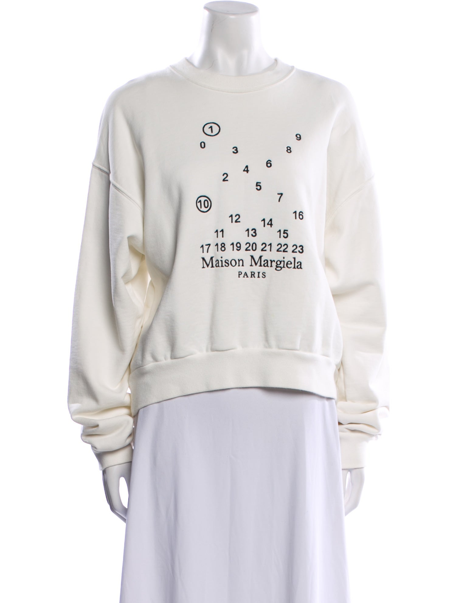 Maison Margiela 2022 Graphic Print Sweatshirt