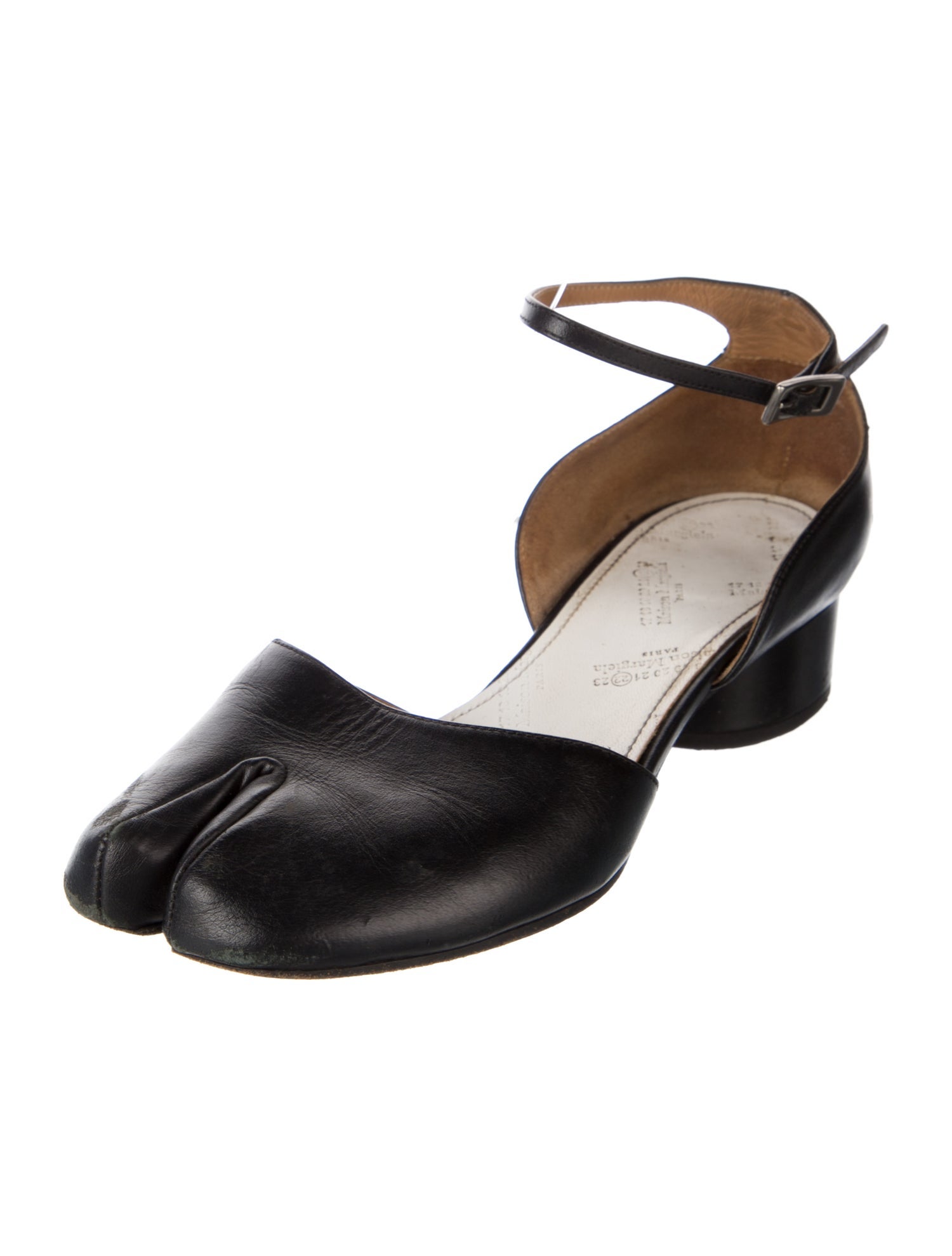 Maison Margiela Leather D'Orsay Pumps