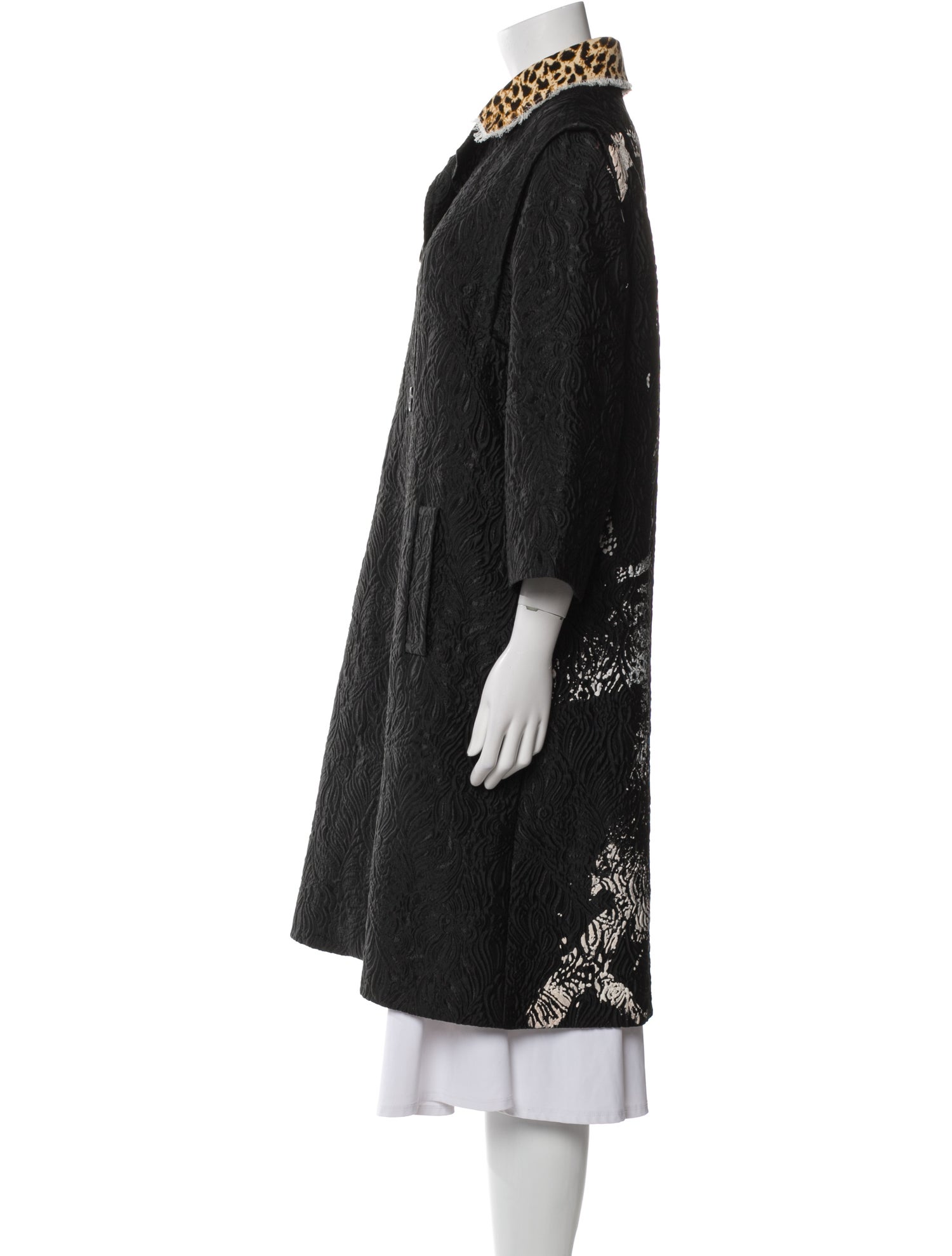 Maison Margiela 2016 Tweed Pattern Coat