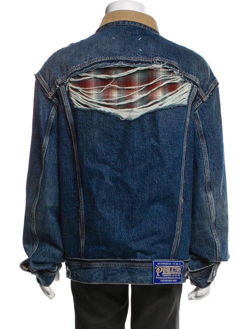 Maison Margiela 2023 x Pendleton Trucker Jacket