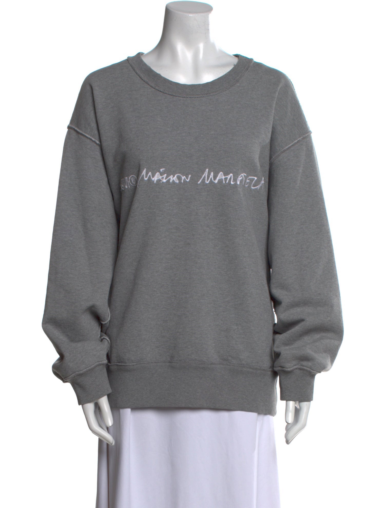 MM6 Maison Margiela 2019 Graphic Print Sweatshirt