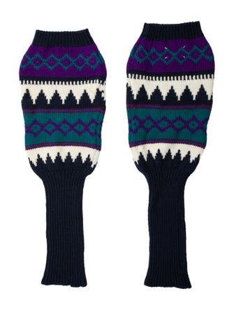 Maison Margiela Fair Isle Arm Warmers