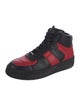 Maison Margiela Leather Colorblock Pattern Sneakers