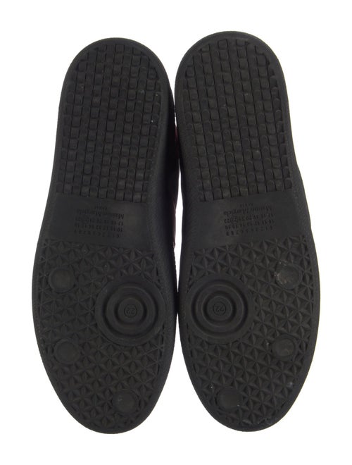 Maison Margiela Leather Colorblock Pattern Sneakers